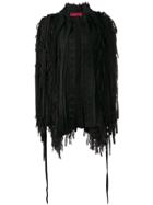Di Liborio Deconstructed 'monkey' Cardigan - Black