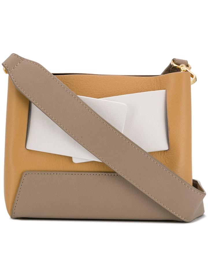 Yuzefi Dinky Shoulder Bag - Brown