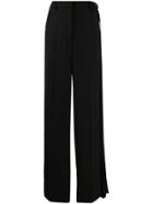 Prada Pleated Detail Tailored Trousers - Black