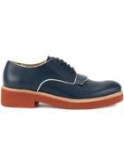 Dsquared2 Contrast Fringed Derby Shoes - Blue
