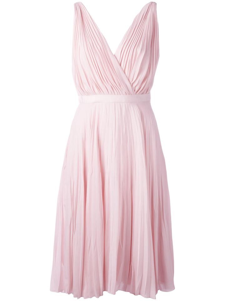 Prada Shift Dress, Women's, Size: 40, Pink/purple, Silk/polyester