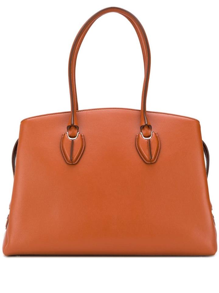 Tod's Mattone Tote Bag - Brown