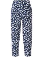 Marni Sofia Print Trousers - Blue