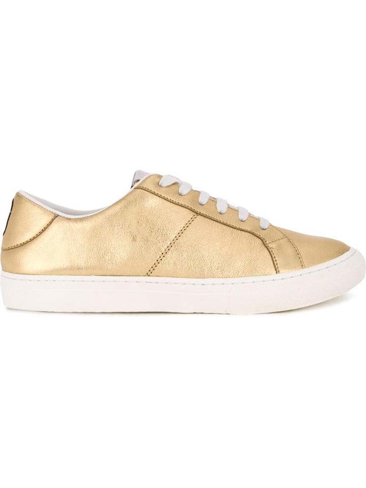 Marc Jacobs 'empire' Low Top Sneakers - Metallic