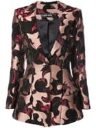 Christian Siriano Structured Suit Jacket - Black