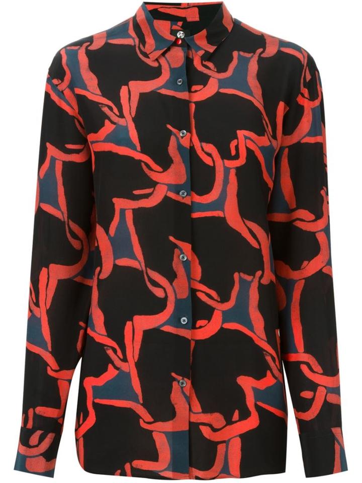 Ps Paul Smith Heart Print Shirt