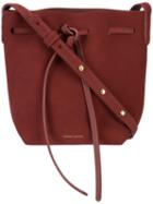 Mansur Gavriel - Mini Mini Bucket Bag - Women - Suede - One Size, Red, Suede
