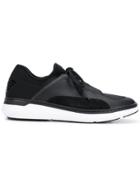 Emporio Armani Low-top Runner Sneakers - Black