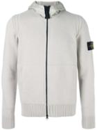Stone Island Knitted Long Sleeve Hoodie, Men's, Size: Small, Nude/neutrals, Wool/polyamide