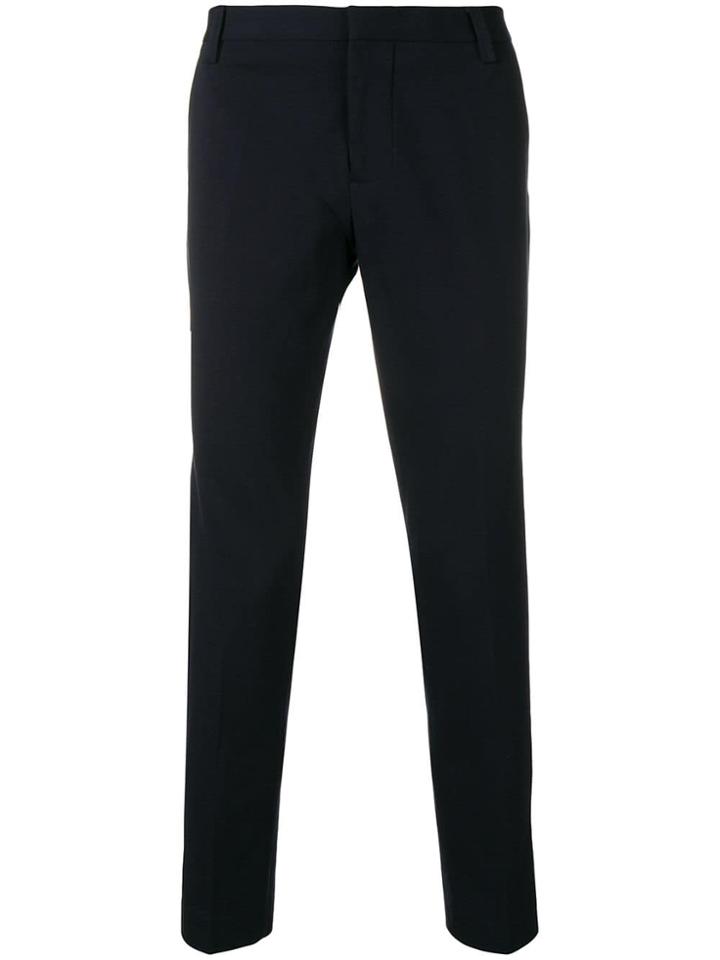 Entre Amis Classic Chino Trousers - Blue