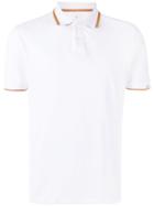Peuterey - Gold-trim Polo Shirt - Men - Cotton - L, White, Cotton