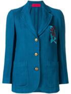 The Gigi Fitted Jacket - Blue