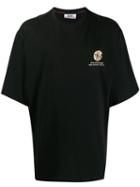 Gcds Oversized Logo T-shirt - Black