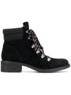 Sam Edelman Lace Up Ankle Boots - Black