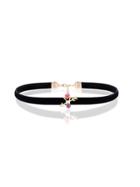 Daniela Villegas Black Love Arrow Choker