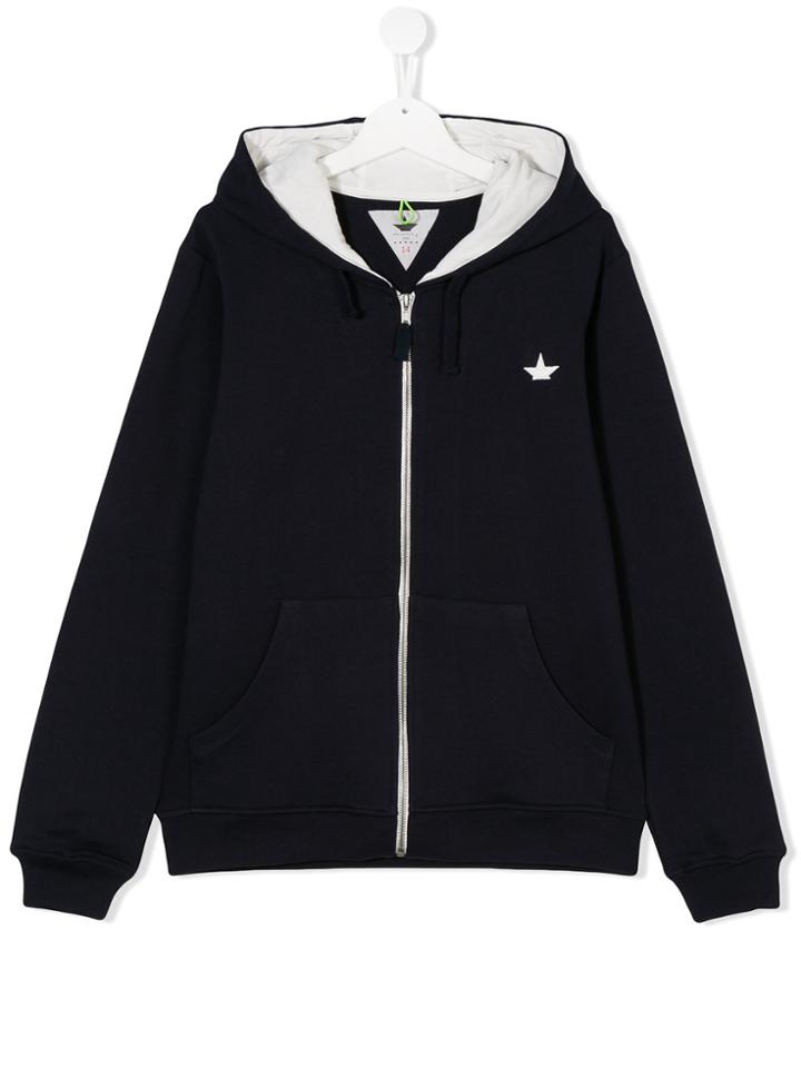 Macchia J Kids Teen Zip-up Hoodie - Blue