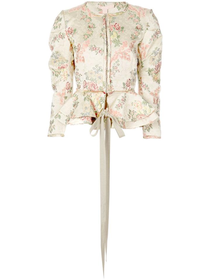 Brock Collection Floral Jacket - Neutrals