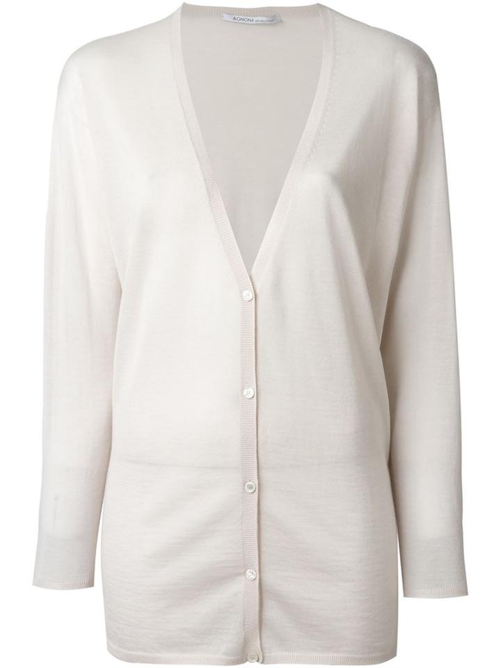 Agnona Fine Knit Cardigan