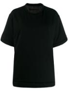 Mm6 Maison Margiela Padded T-shirt - Black