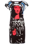 Jc De Castelbajac Pre-owned Printed Graphic Dress - Black