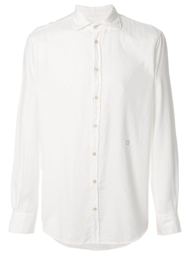 Massimo Alba Long Sleeved Buttoned Shirt - White