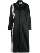 Adidas Stripe Trim Coat - Black