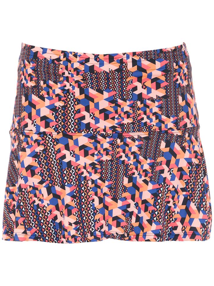 Track & Field Printed Skirt - Multicolour