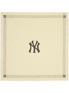 Gucci Shawl With Ny Yankees&trade; Print - Nude & Neutrals