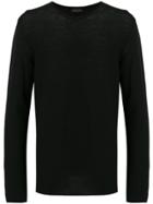 Roberto Collina Fine Knit Sweater - Black