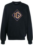 Dolce & Gabbana Dg Logo Sweatshirt - Blue