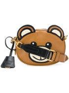 Moschino Teddy Bear Crossbody Bag - Brown