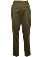 Alice+olivia Grady Tapered Trousers - Green