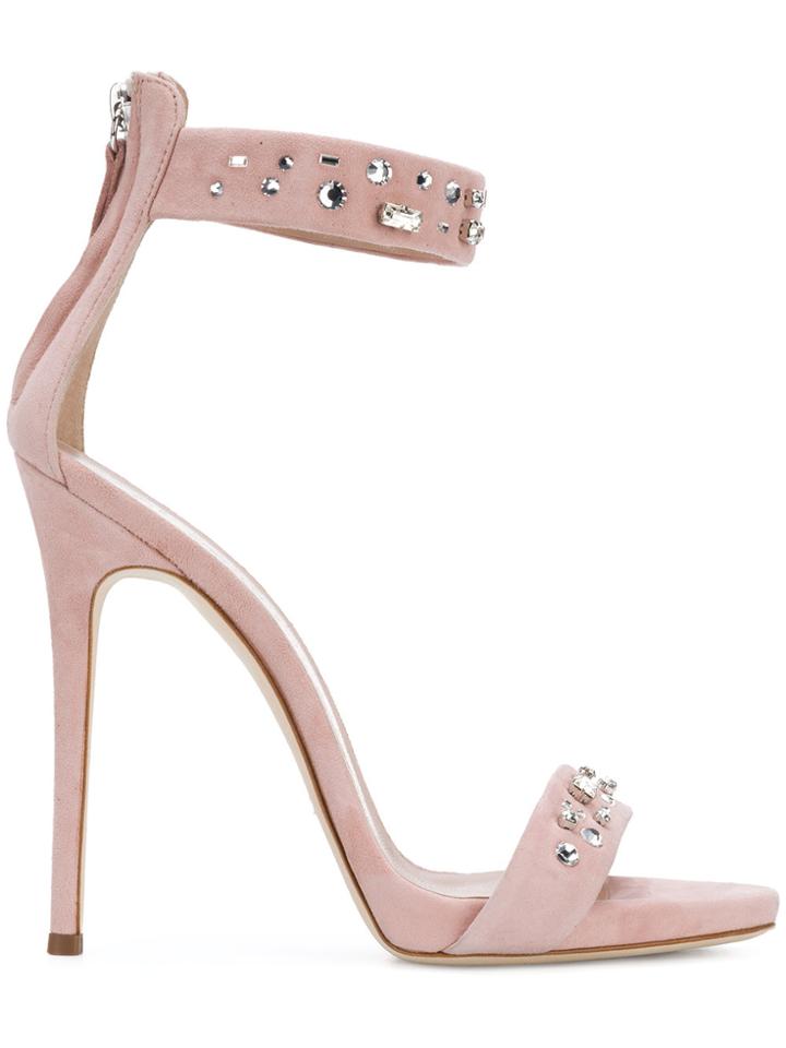 Giuseppe Zanotti Design Dionne Sandals - Pink & Purple