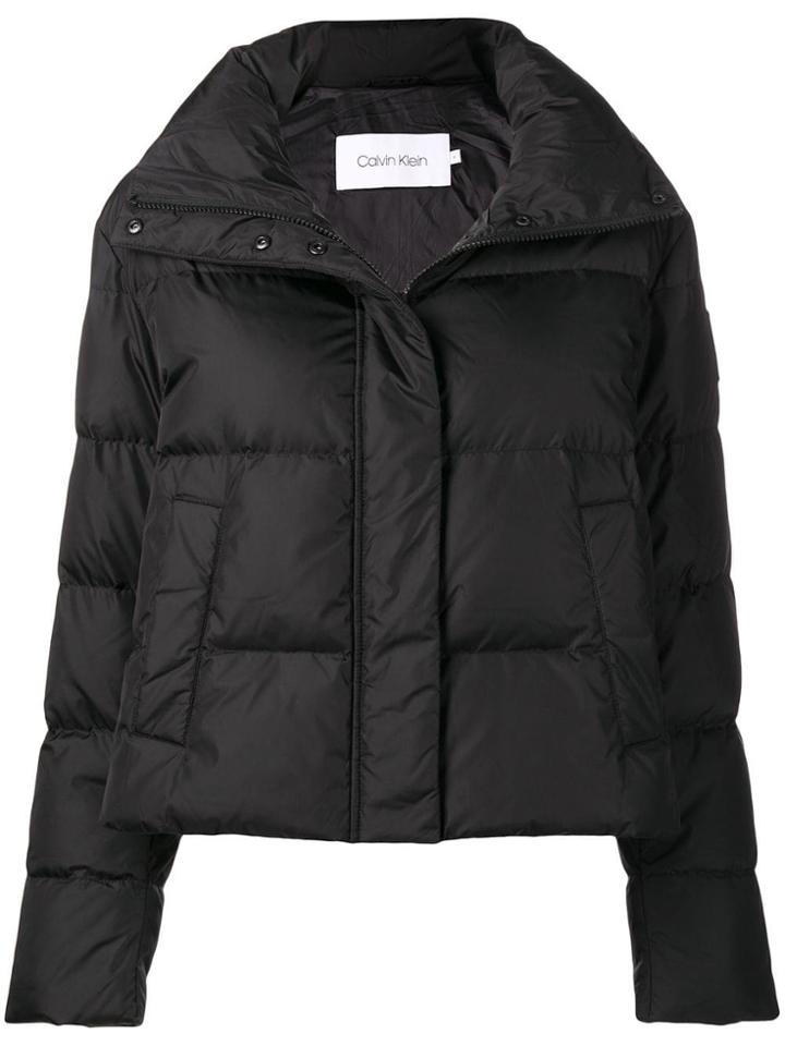 Calvin Klein Short Padded Jacket - Black