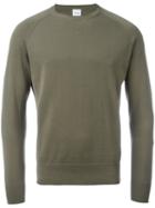 Aspesi Raglan Sweatshirt, Men's, Size: 52, Green, Cotton