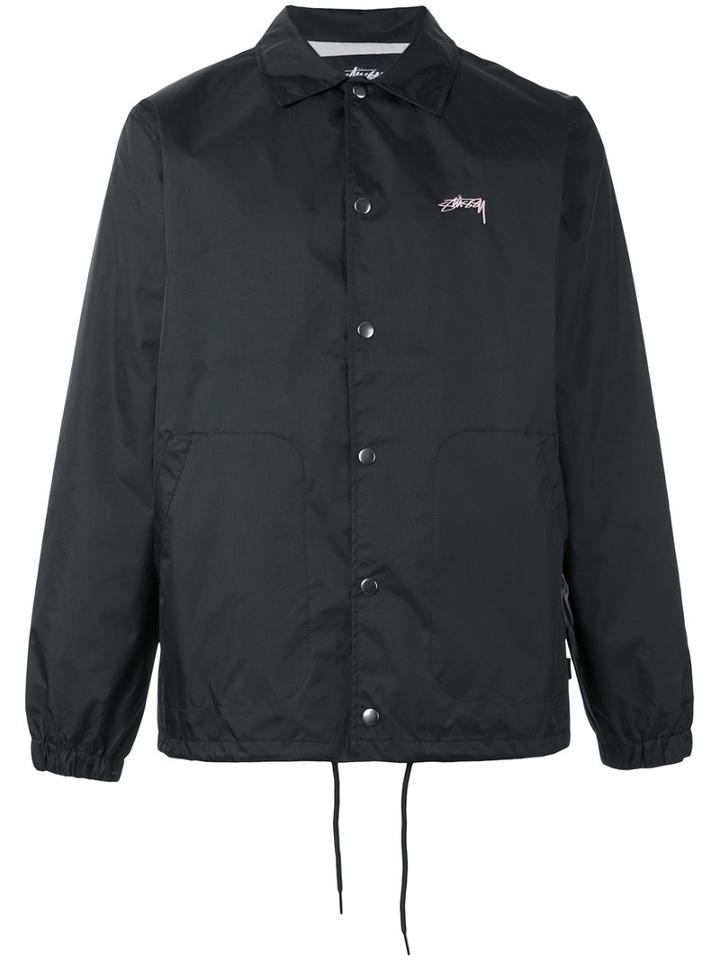 Stussy - Spring Coach Jacket - Men - Cotton/nylon - M, Black, Cotton/nylon
