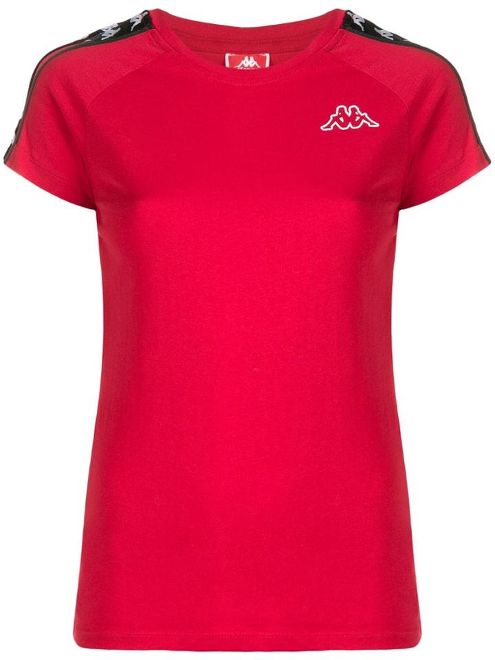 Kappa Logo Tape T-shirt - Red