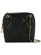 Chanel Vintage Matelasse Stitch Tote Bag - Black