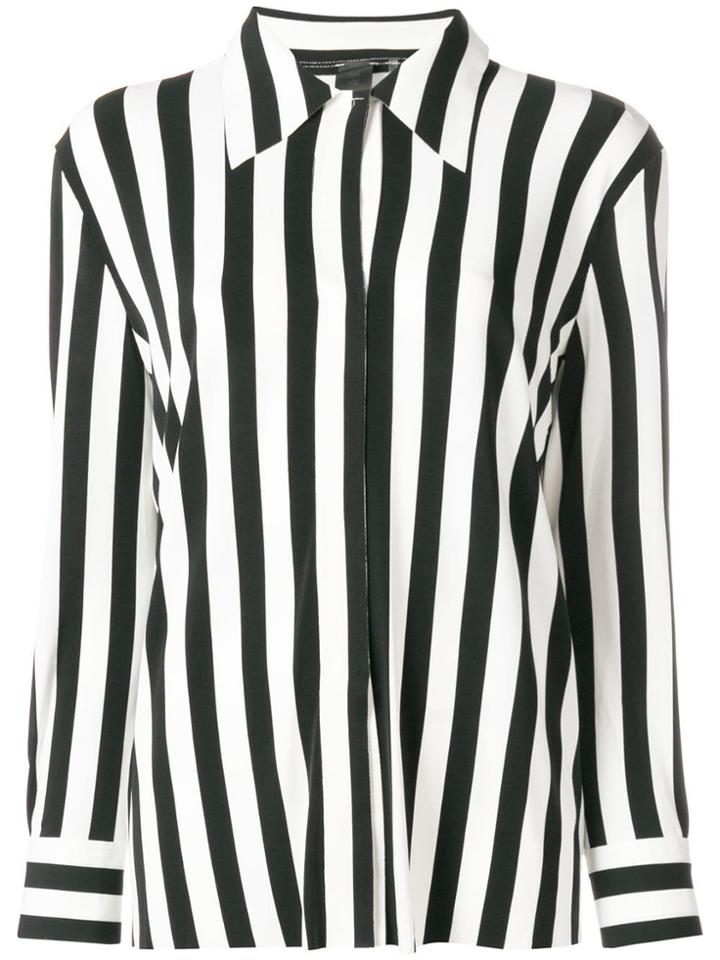 Norma Kamali Concealed Front Shirt - Black