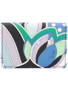 Emilio Pucci Arenal Print Cardholder - Blue