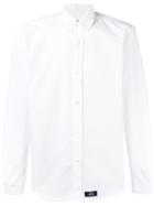 Bleu De Paname - Button Down Shirt - Men - Cotton - M, White, Cotton