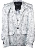 Y / Project Metallic Embroidered Blazer