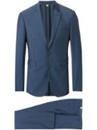Burberry Two Piece Suit, Men's, Size: 46, Blue, Acetate/cupro/mohair/wool