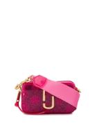 Marc Jacobs Glitter Snapshot Crossbody Bag - Pink