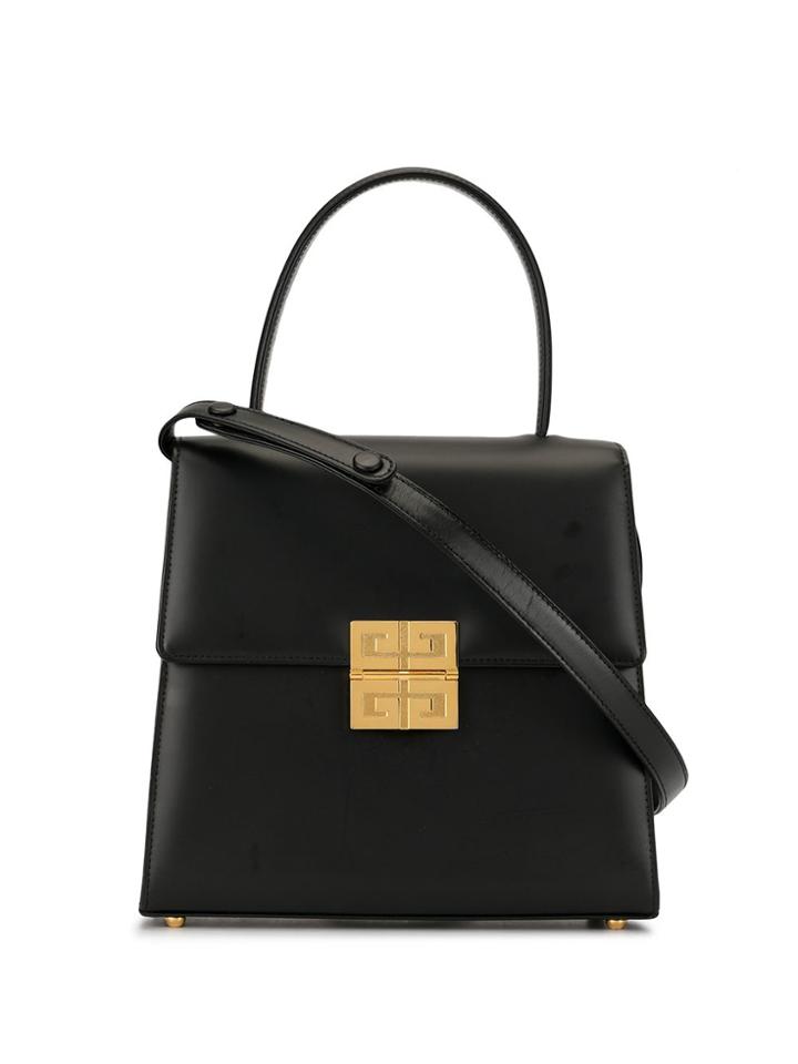 Givenchy Pre-owned Logo Plaque 2way Bag - Black