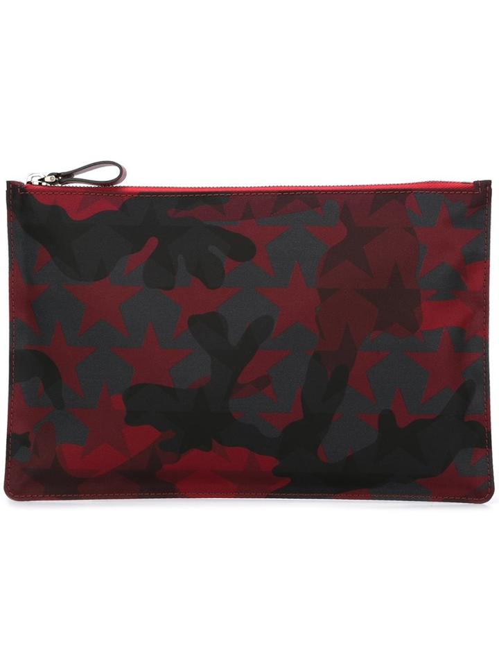 Valentino 'camustars' Clutch Bag