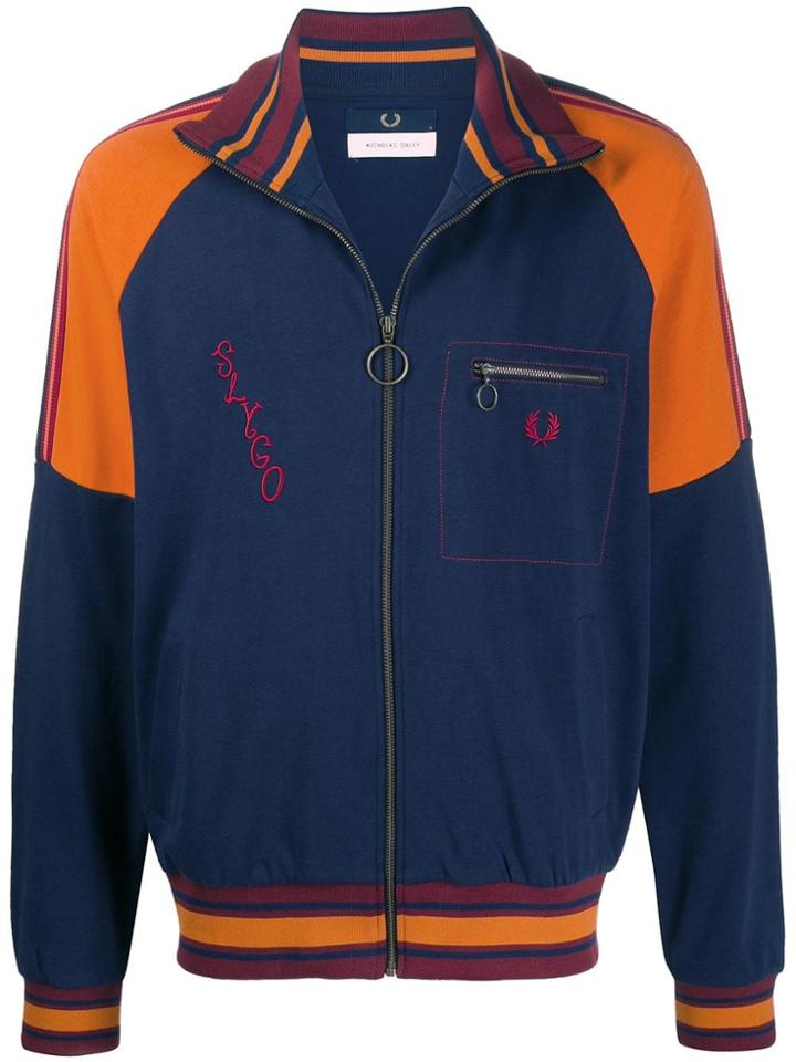 Fred Perry Nicholas Daley Track Jacket - Blue
