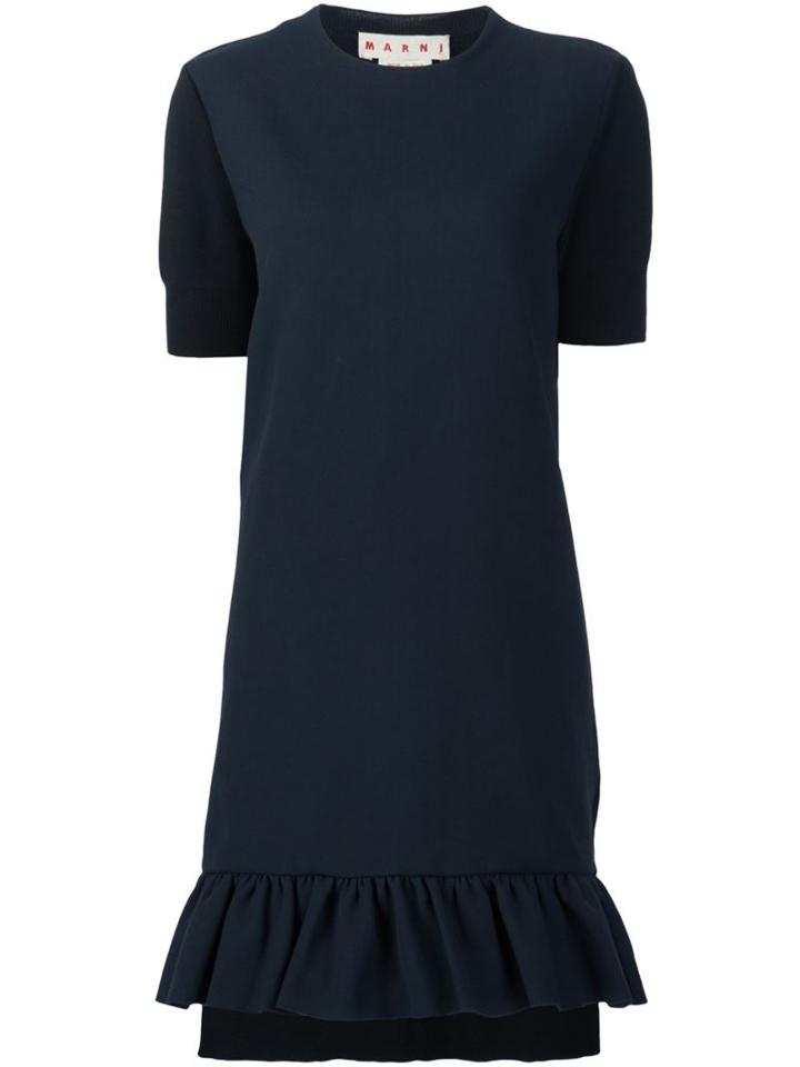 Marni Ruffled Hem Dress