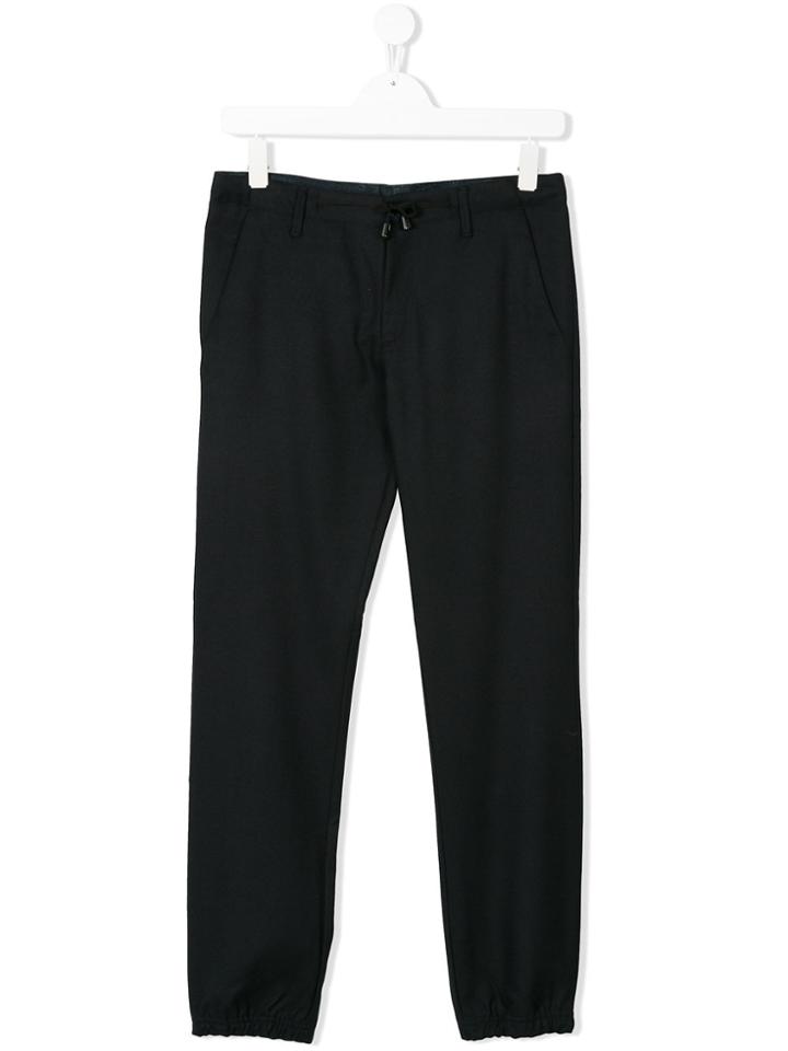 Paolo Pecora Kids Smart Track Pants - Blue
