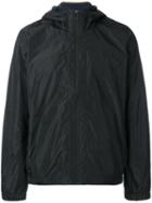 Paul Smith London Logo Patch Hooded Jacket, Men's, Size: Small, Blue, Nylon/polyester